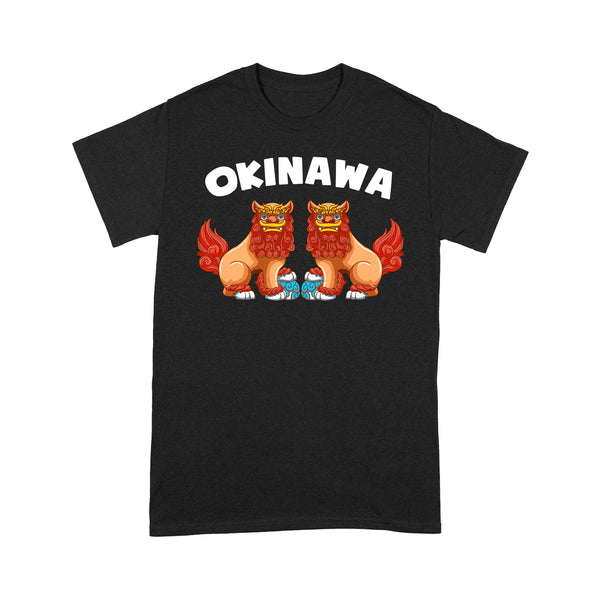 TeeMaru Okinawa T-Shirt OKTS039 - Guardian Lions Okinawa Shisa Dogs