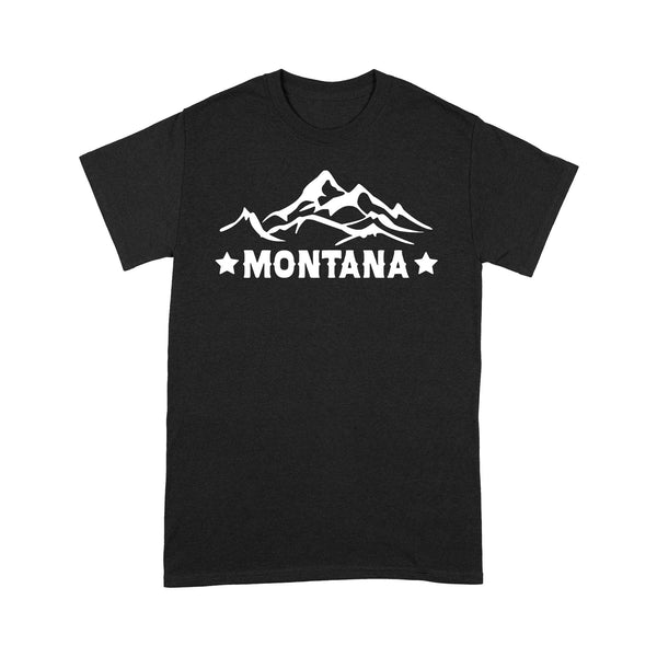 Montana Mountains - TeeMaru Montana T-Shirt MTTS023