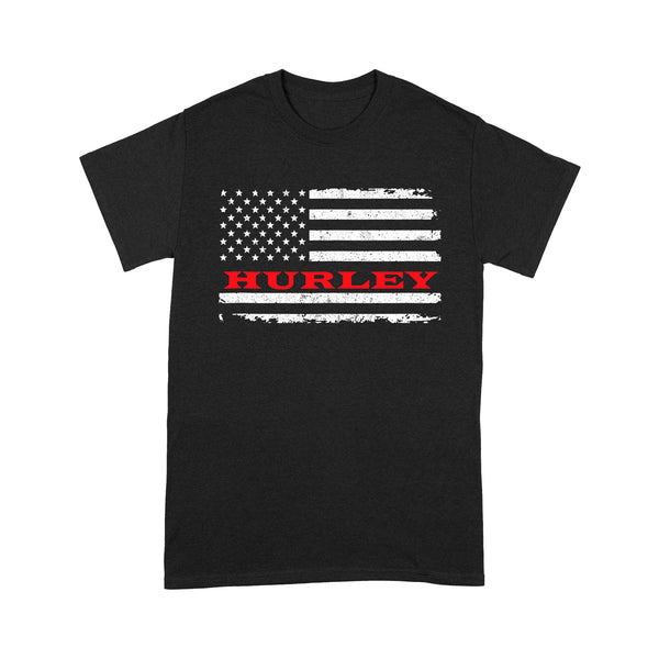 New Mexico American Flag Hurley - New Mexico T-Shirt NMTS012