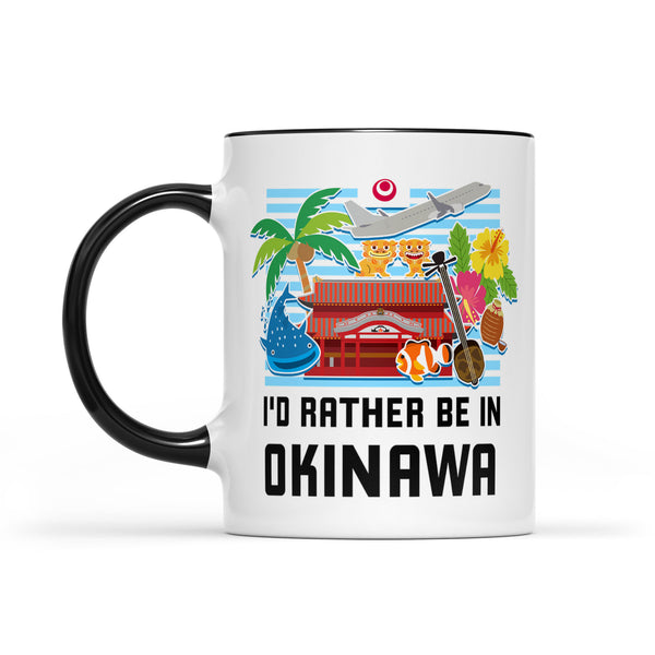 TeeMaru Okinawa Mug OKMU004 - I'd Rather Be In Okinawa