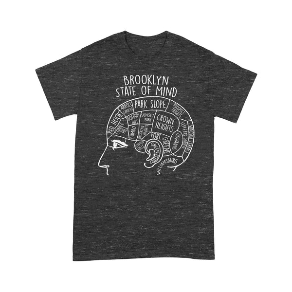 Brooklyn Premium Cotton T-Shirt RPTS0080 - Brooklyn State Of Mind