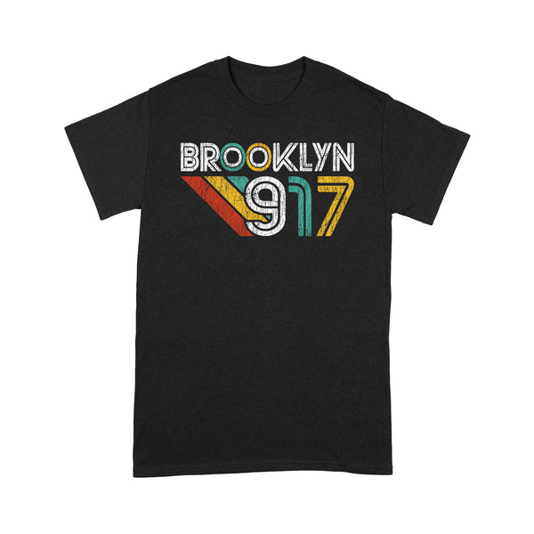 TeeMaru Brooklyn T-Shirt BKTS081 - Brooklyn New York Rainbow Vintage