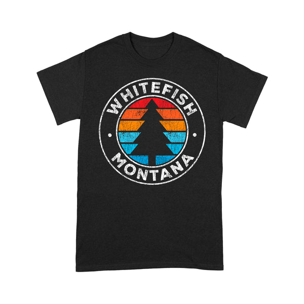 Whitefish Montana MT Vintage - Montana T-Shirt MTTS0057