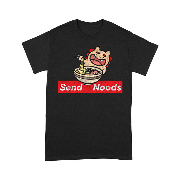 TeeMaru Okinawa T-Shirt OKTS018 - Okinawa Soba Shisa Dog Send Noods Vintage