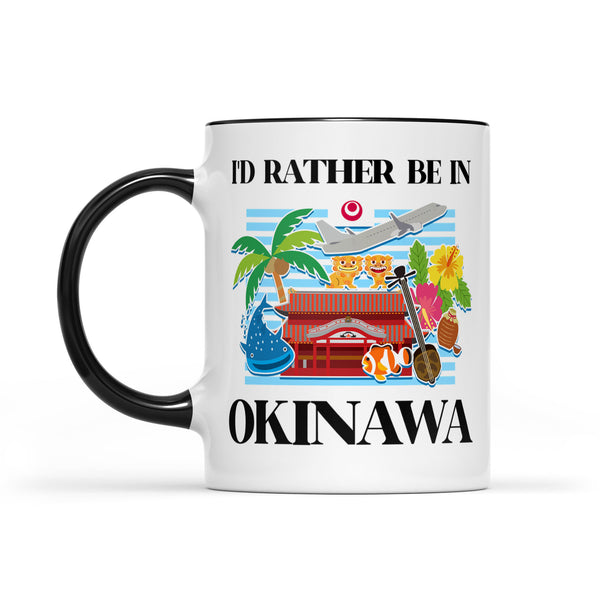 TeeMaru Okinawa Mug OKMU007 - I'd Rather Be In Okinawa