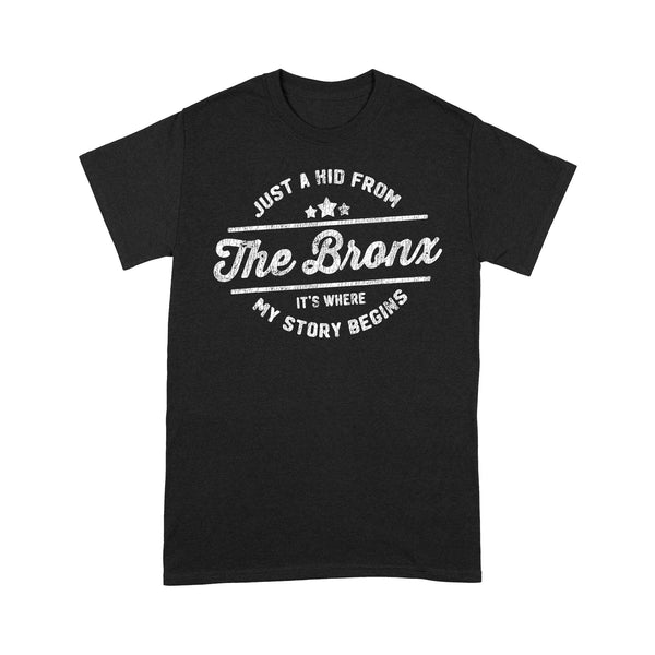 TeeMaru Bronx T-Shirt BXTS089 - Just A Kid From The Bronx