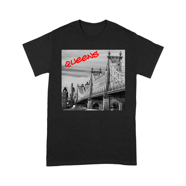 TeeMaru Queens T-Shirt QUTS006 - Queens Bridge NYC