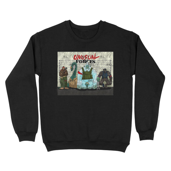 TeeMaru Bigfoot Sweatshirt MC004- Bigfoot Alien Lochness Monster Werewolf Cryptozoology