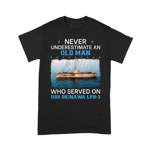 USS Okinawa LPH-3 Veterans Day RPTS0189 - Okinawa T-Shirt