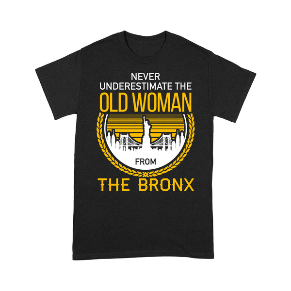 TeeMaru Bronx T-Shirt BXTS021 - Old Woman From The Bronx