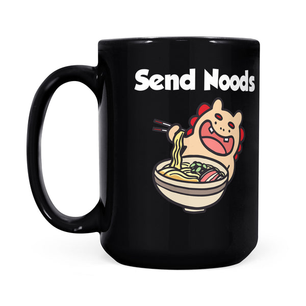 TeeMaru Okinawa Mug OKTS016 - Okinawa Soba Shisa Dog Send Noods