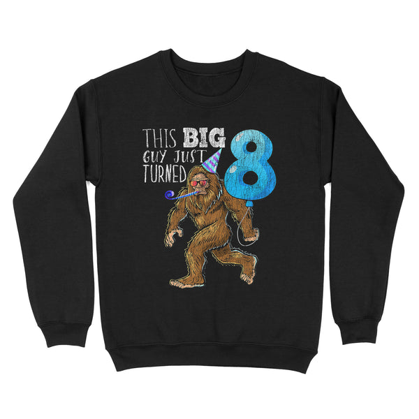 TeeMaru Bigfoot Sweatshirt MC038- Kids Bigfoot 8th Kids Bigfoot Boys