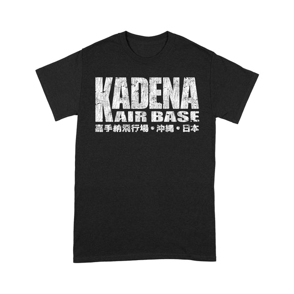 TeeMaru Okinawa T-Shirt OKTS031 - Kadena Air Base Usaf Okinawa Japan Kanji