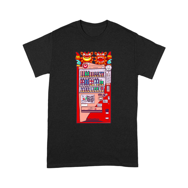 TeeMaru Okinawa T-Shirt OKTS056 - Okinawa Vending Machine Shisa Dog