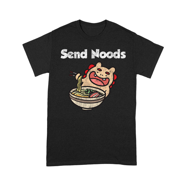 TeeMaru Okinawa T-Shirt OKTS017 - Okinawa Soba Shisa Dog Send Noods Vintage