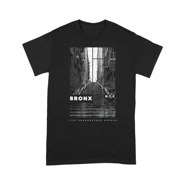 TeeMaru Bronx T-Shirt BXTS005 - Clown Joker Stairs Bronx NYC