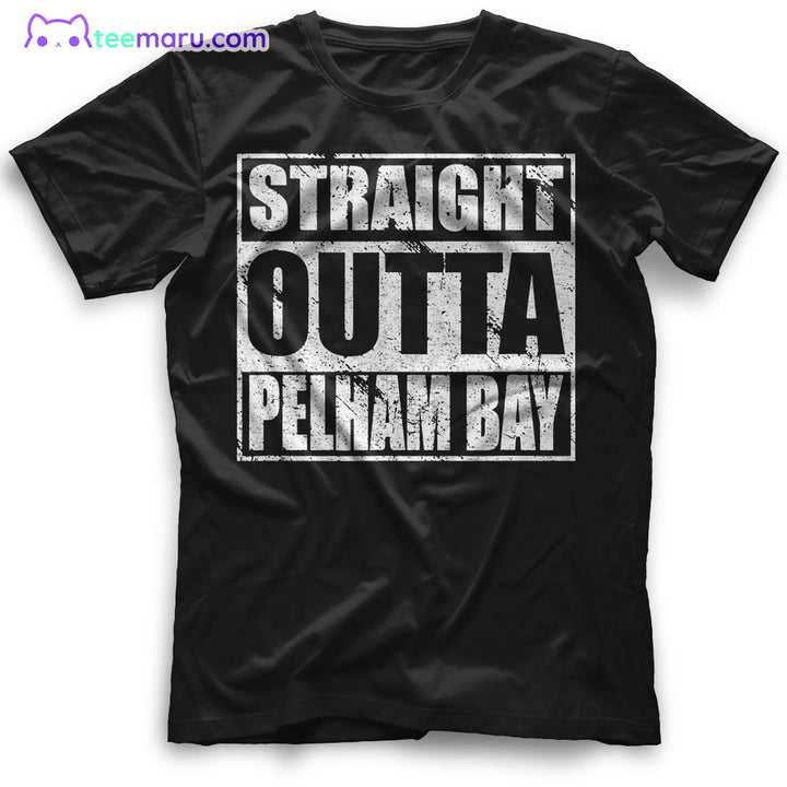 Straight Outta Pelham Bay Bronx The Bronx T-Shirt