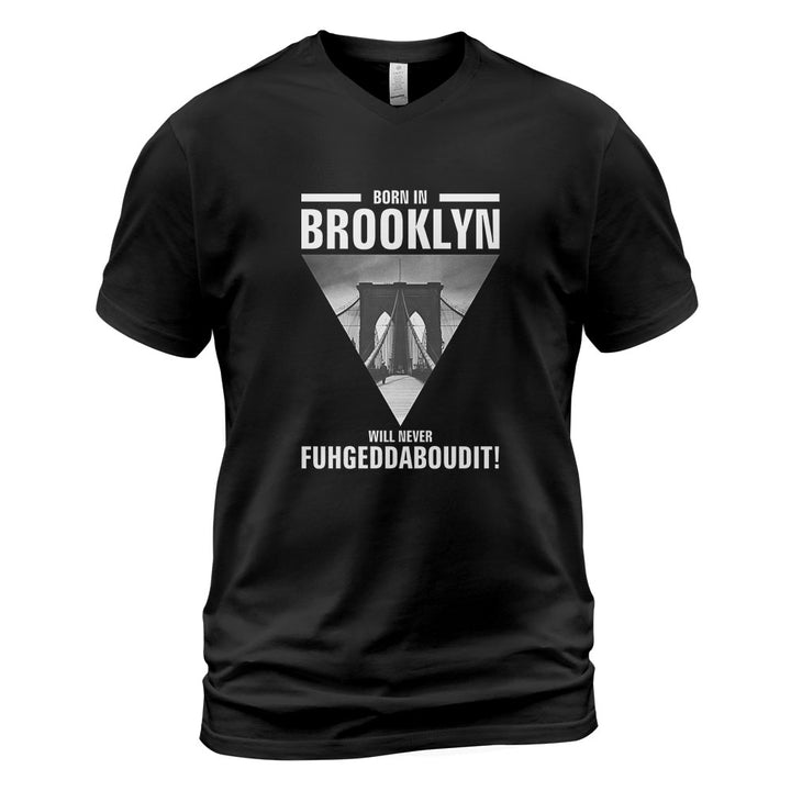 Brooklyn V-Neck T-Shirt BKBS004 - Born In Brooklyn