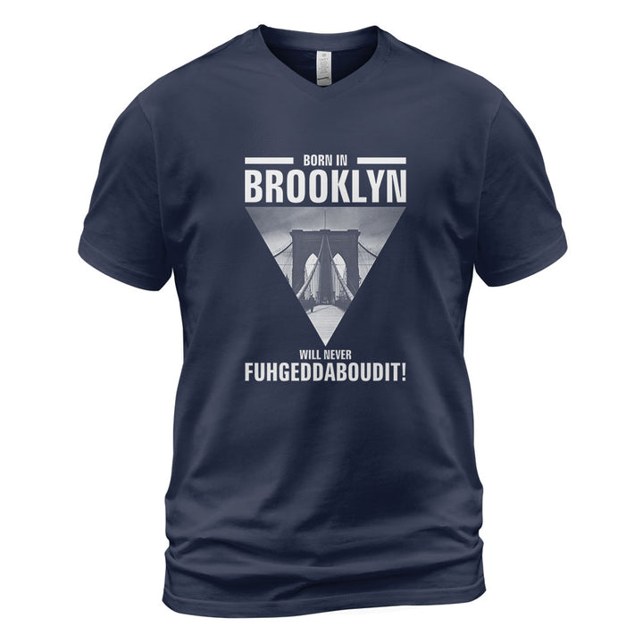 Brooklyn V-Neck T-Shirt BKBS004 - Born In Brooklyn