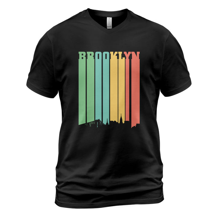 Brooklyn V-Neck T-Shirt BKBS034 - Brooklyn Retro