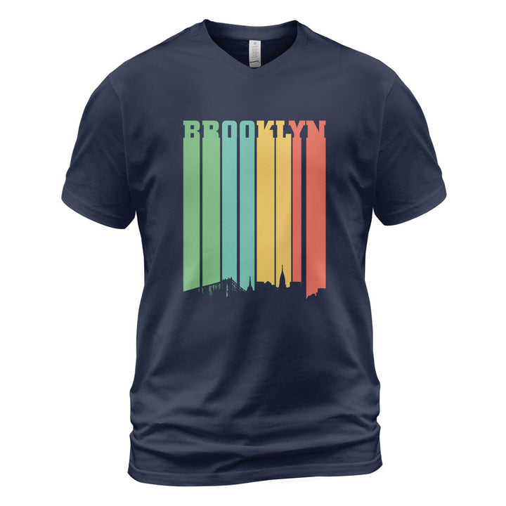 Brooklyn V-Neck T-Shirt BKBS034 - Brooklyn Retro