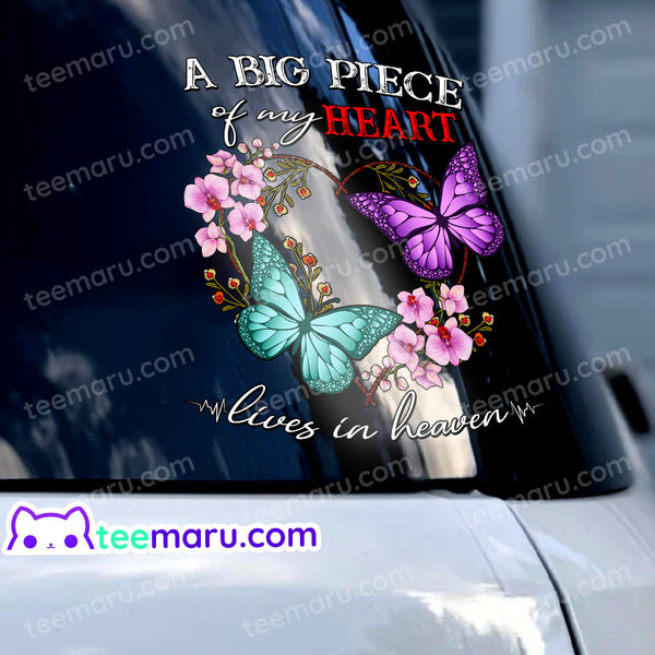 Purple Butterfly Memorial Decals