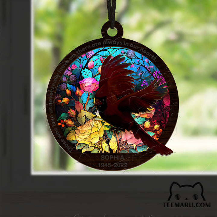 MMSO00358 - Personalized Cardinal Memorial Suncatcher Ornament - Those We Love