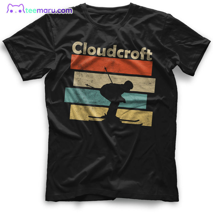 Cloudcroft New Mexico Retro Ski New Mexico T-Shirt