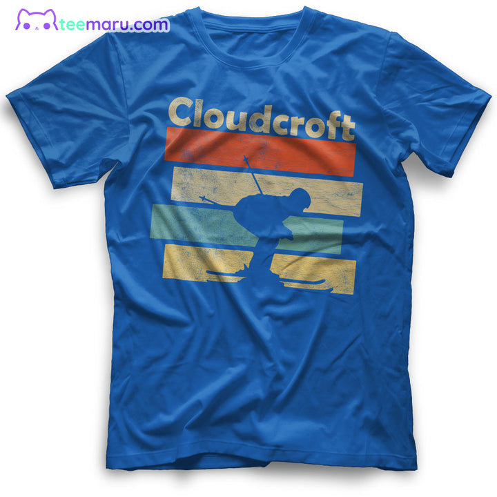 Cloudcroft New Mexico Retro Ski New Mexico T-Shirt