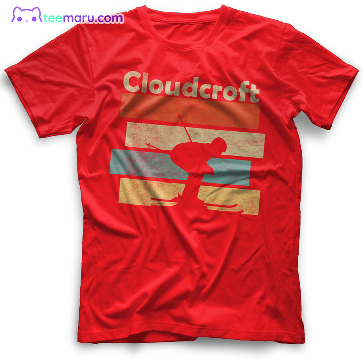 Cloudcroft New Mexico Retro Ski New Mexico T-Shirt