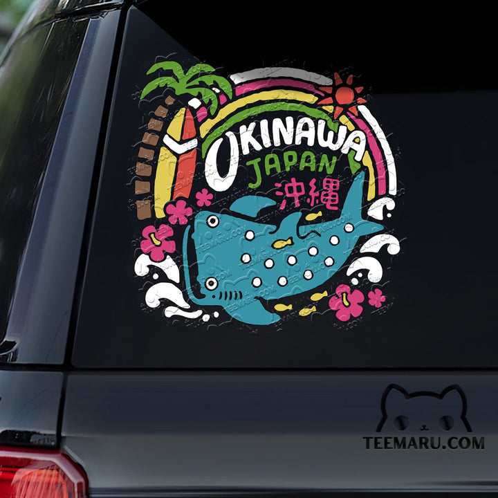 OKDC0133 - Personalized Churaumi Aquarium Okinawa Car Decal -