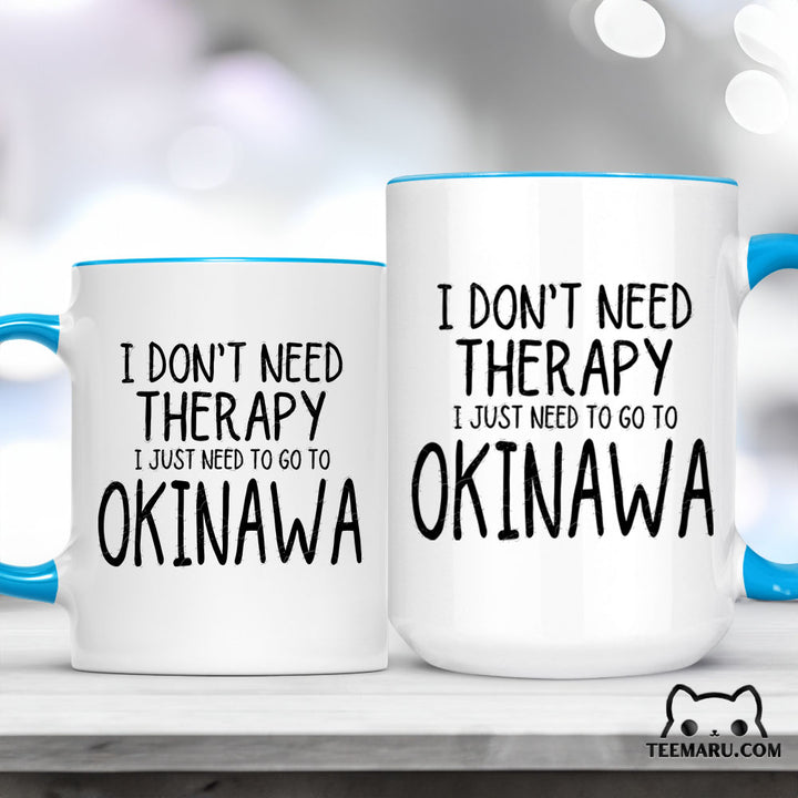 OKMG0025 - Okinawa Love Accent Mug - I'd Rather Be In Okinawa