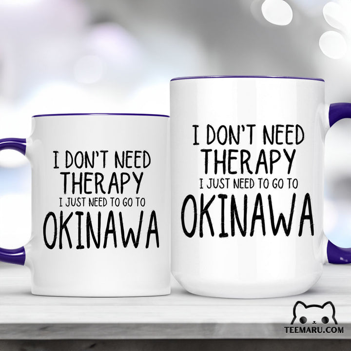 OKMG0025 - Okinawa Love Accent Mug - I'd Rather Be In Okinawa