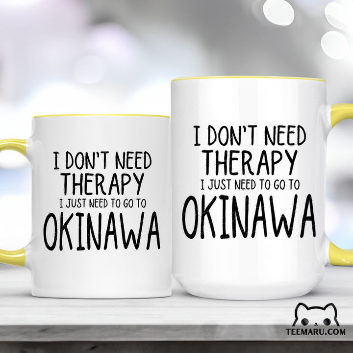 OKMG0025 - Okinawa Love Accent Mug - I'd Rather Be In Okinawa