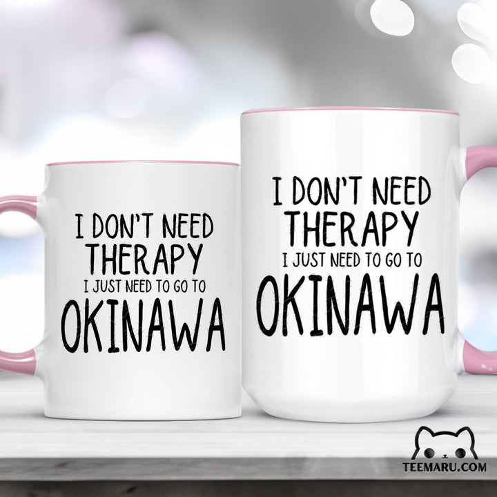 OKMG0025 - Okinawa Love Accent Mug - I'd Rather Be In Okinawa