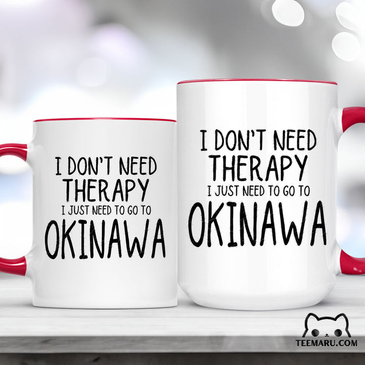 OKMG0025 - Okinawa Love Accent Mug - I'd Rather Be In Okinawa