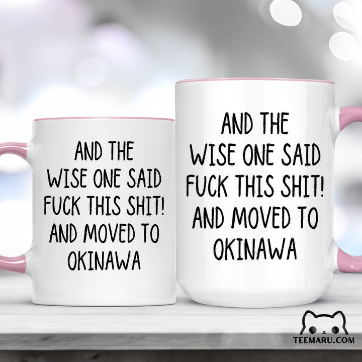 OKMG0039 - Okinawa Love Accent Mug - Moving To Okinawa