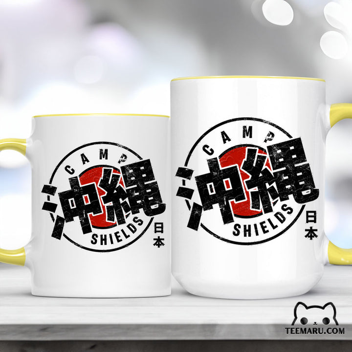 OKMG0056 - Camp Shields Okinawa Accent Mug - Japan Kanji Character