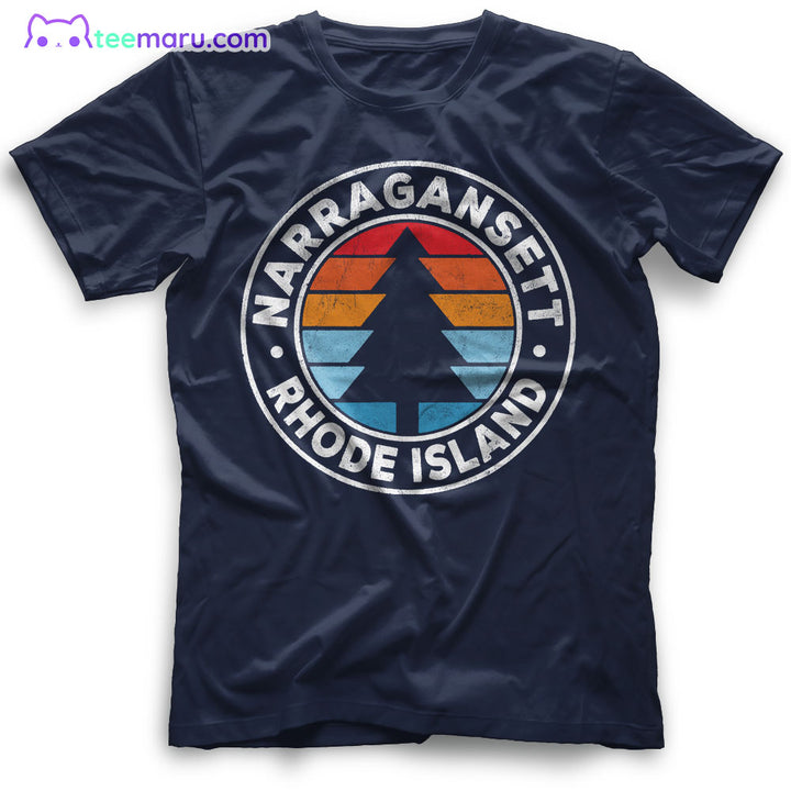 Narragansett Rhode Island RI Vintage 70s Rhode Island T-Shirt