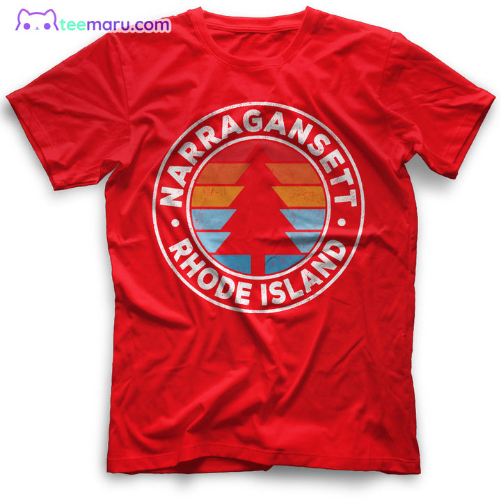 Narragansett Rhode Island RI Vintage 70s Rhode Island T-Shirt