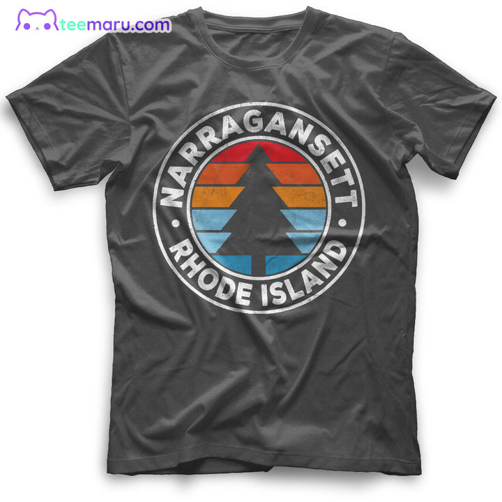 Narragansett Rhode Island RI Vintage 70s Rhode Island T-Shirt