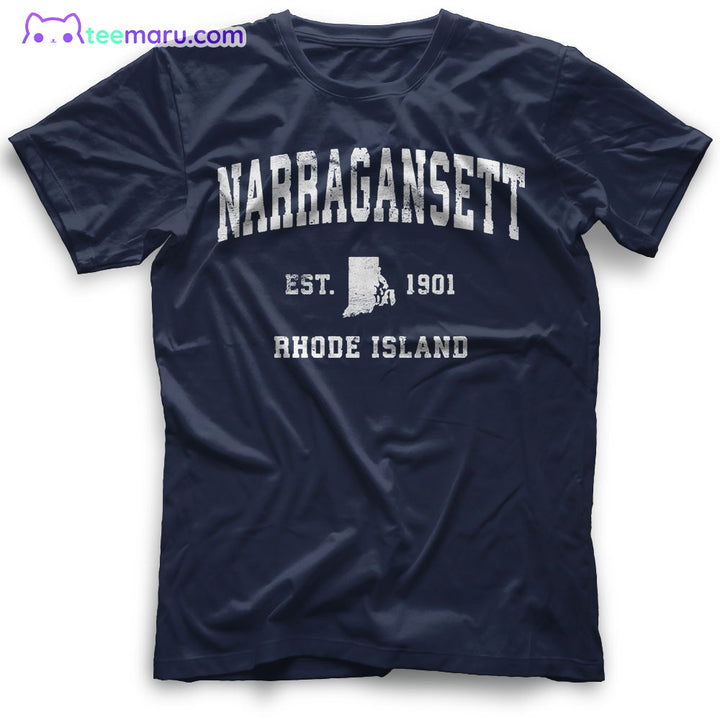 Narragansett Rhode Island RI Vintage Rhode Island T-Shirt