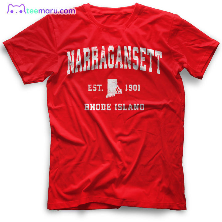 Narragansett Rhode Island RI Vintage Rhode Island T-Shirt