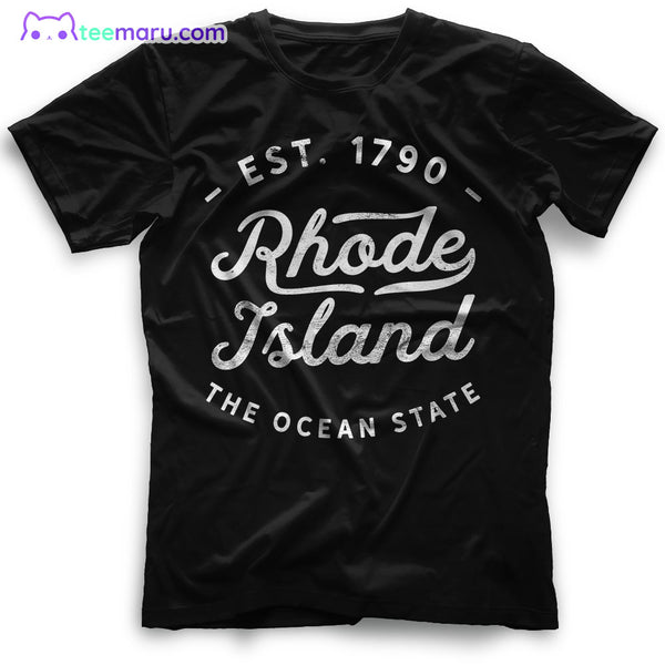 Vintage Rhode Island 1790 Rhode Island T-Shirt
