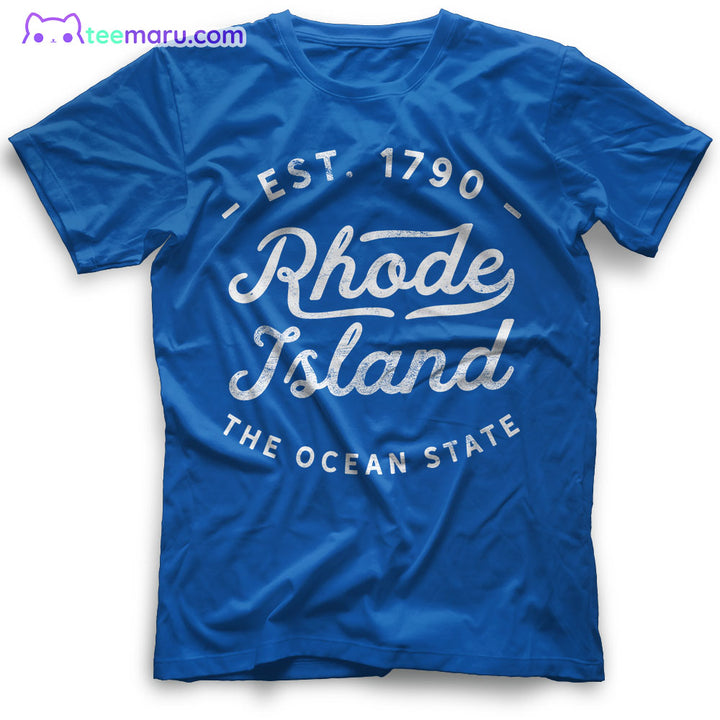Vintage Rhode Island 1790 Rhode Island T-Shirt