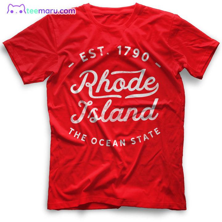 Vintage Rhode Island 1790 Rhode Island T-Shirt