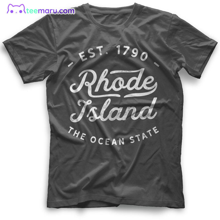 Vintage Rhode Island 1790 Rhode Island T-Shirt