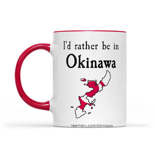 I'd Rather Be In Okinawa RPMU0010 - Okinawa Mug