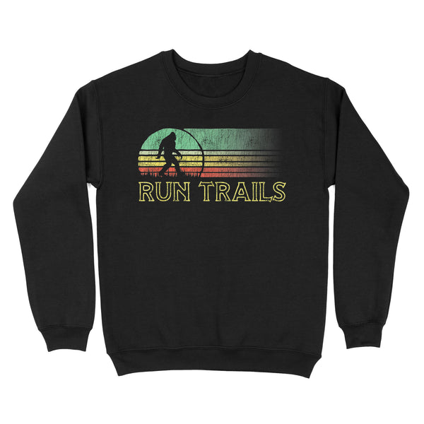 TeeMaru Bigfoot Sweatshirt MC051- Run Trails Bigfoot