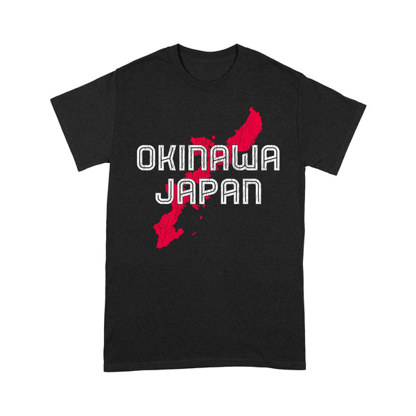 Okinawa Japan Map RPTS0177 - Okinawa T-Shirt